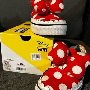 Toddler Disney’s Mini Mouse x Vans Collab size 12